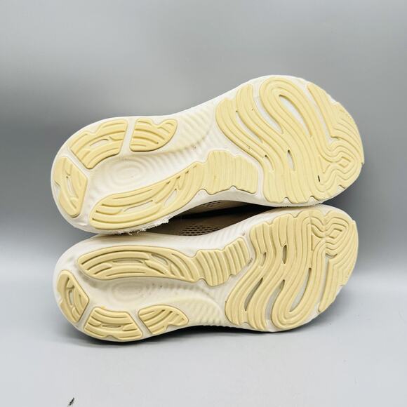 Brooks Shoes Womens 9 Beige Cream Glycerin 22 Running Cushioned Athletic Sneaker - Picture 10 of 13